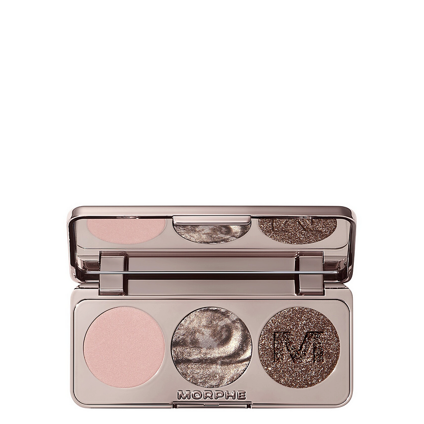 Изображение товара Тени MORPHE Palетka Eyeshadow Trio Platinum Bombshell