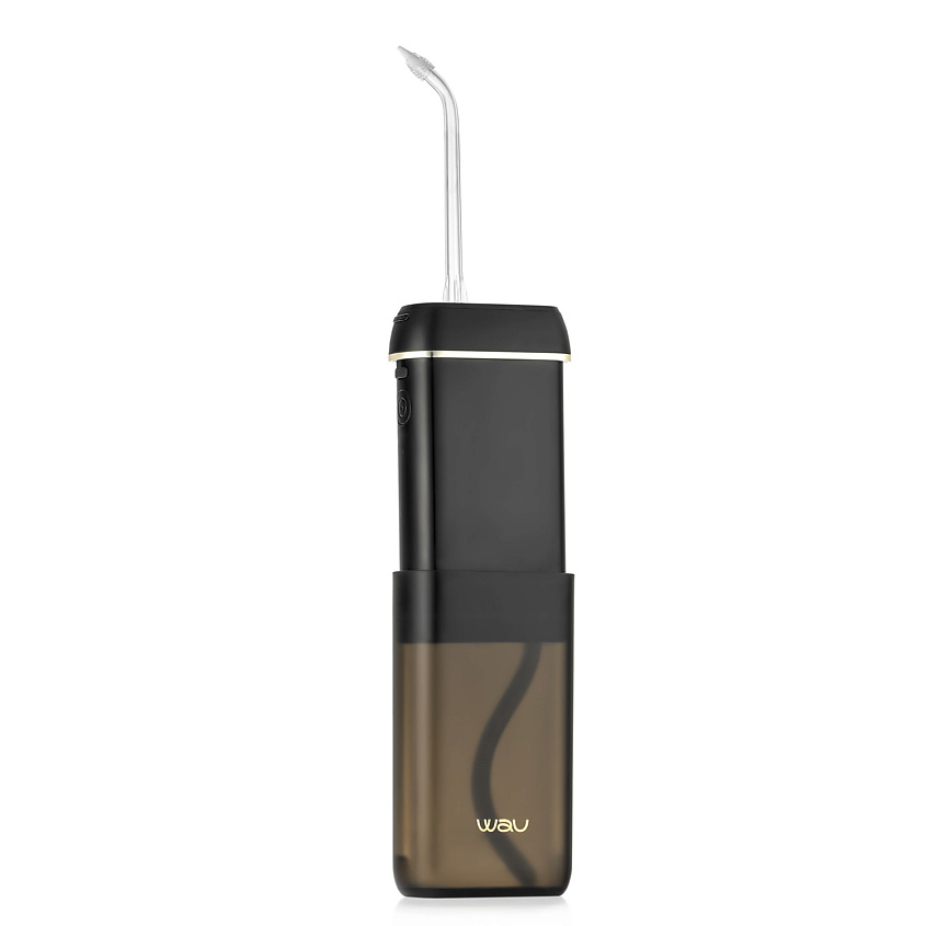 Изображение товара Портативный ирригатор для полости рта WAU Miga Black 4 сопла USB аккумулятор