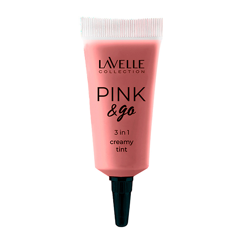 Изображение товара LAVELLE COLLECTION Кремовый тинт PINK & GO универсальный для щек губ и глаз 01 Изображение товара LAVELLE COLLECTION Кремовый тинт PINK & GO универсальный для щек губ и глаз 01