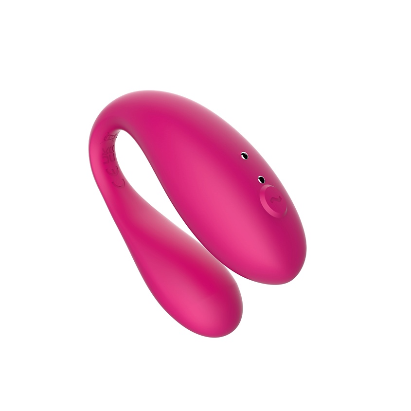 Изображение товара AMOVIBE TWIN Pink Вибратор для пар с управлением через приложение, 1 шт.