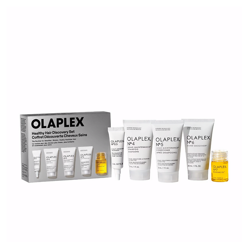 Изображение товара OLAPLEX Набор для волос The Healthy Hair Discovery Set, 5 шт.
