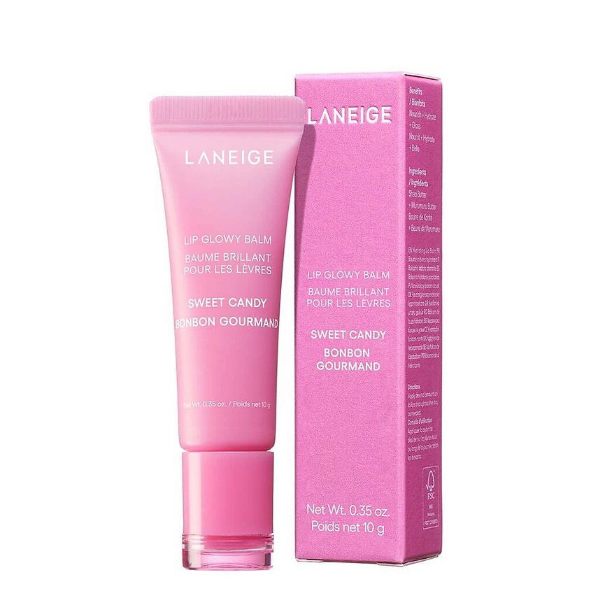 Изображение товара LANEIGE Бальзам-блеск для губ Lip Glowy Balm, Sweet Candy