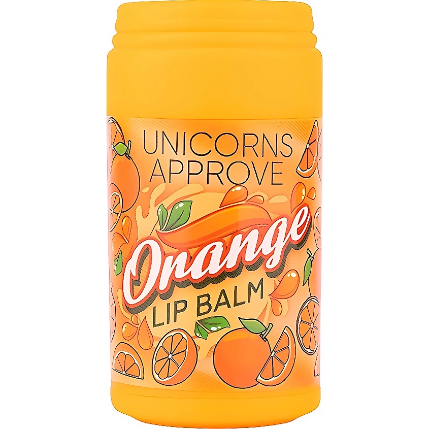 Изображение товара UNICORNS APPROVE Бальзам для губ в форме банки апельсин 4 г
