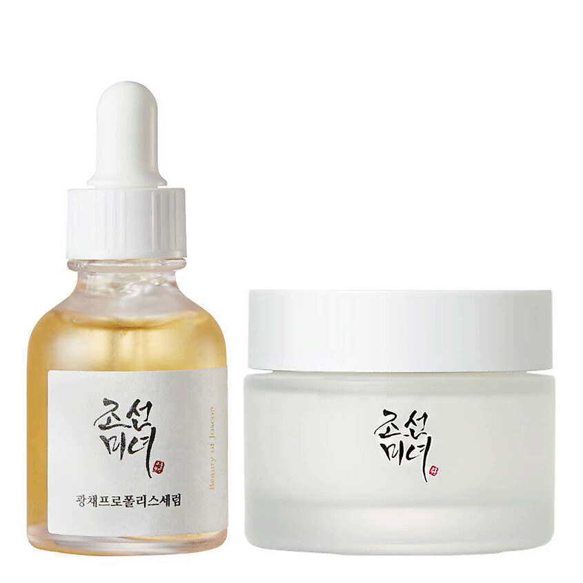 Изображение товара BEAUTY OF JOSEON Набор средств для лица Glow Serum Propolis + Niacinamide, 30 мл + 50 мл