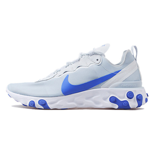 

NIKE Кроссовки React Element 55 Pure Platinum Racer Blue, Кроссовки React Element 55 Pure Platinum Racer Blue