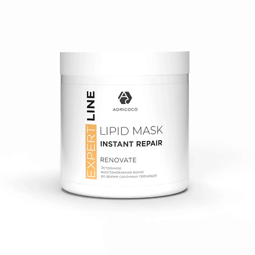 

ADRICOCO Липидная маска-реноватор EXPERT LINE с комплексом масел 500, Липидная маска-реноватор EXPERT LINE с комплексом масел