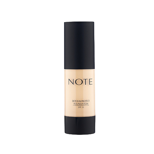 

NOTE COSMETIQUE Тональная основа для лица защитная с детокс-эффектом, Тональная основа для лица защитная с детокс-эффектом