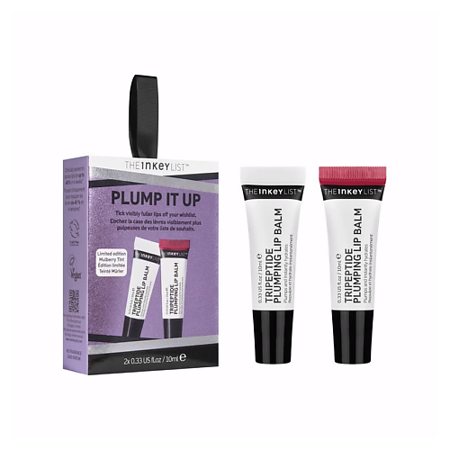 

THE INKEY LIST Набор бальзамов для губ Plump It Up, Набор бальзамов для губ Plump It Up