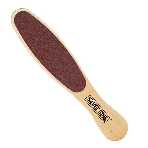 

SILVER STAR Пилка для педикюра деревянная двусторонняя, Пилка для педикюра деревянная двусторонняя