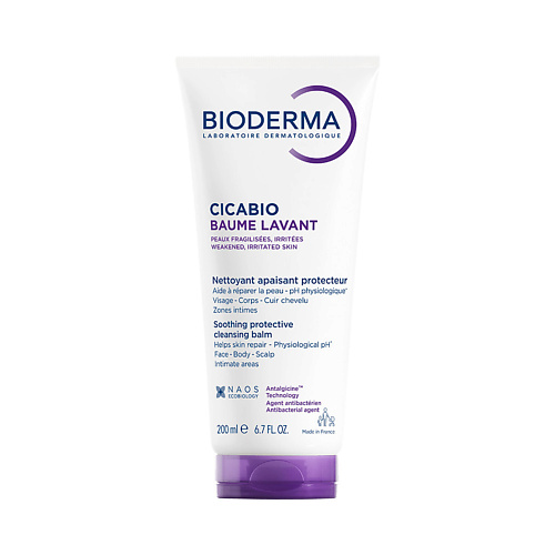 

BIODERMA Восстанавливающий очищающий бальзам Cicabio 200, Восстанавливающий очищающий бальзам Cicabio