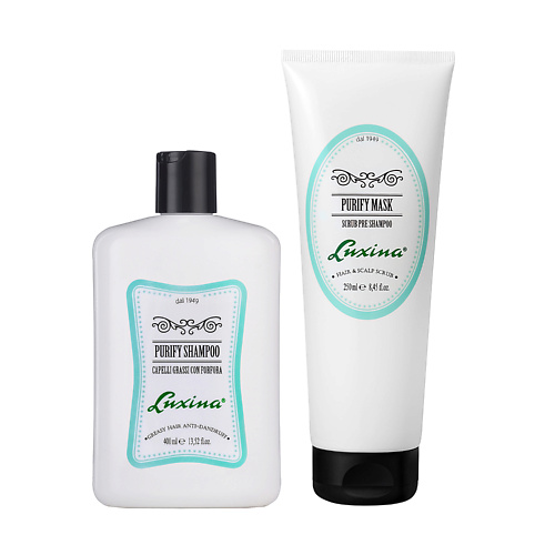 

LUXINA Комплект шампунь и скраб против перхоти, Комплект шампунь и скраб против перхоти