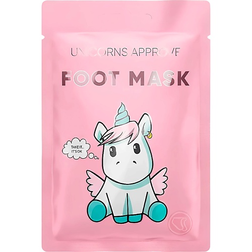Маска-носочки UNICORNS APPROVE Питательная маска-носки для ног Foot Mask