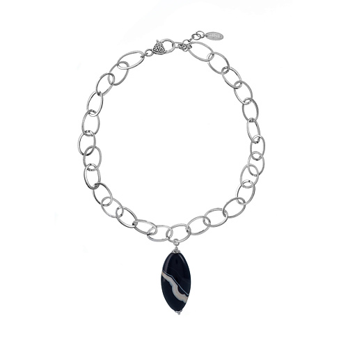 

LANZEROTTI Колье Pianoforte, с агатом, Колье Pianoforte, с агатом