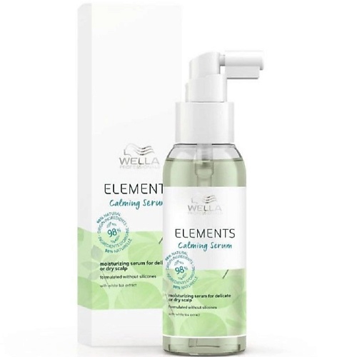 

WELLA PROFESSIONALS Успокаивающая сыворотка для волос Elements 100, Успокаивающая сыворотка для волос Elements