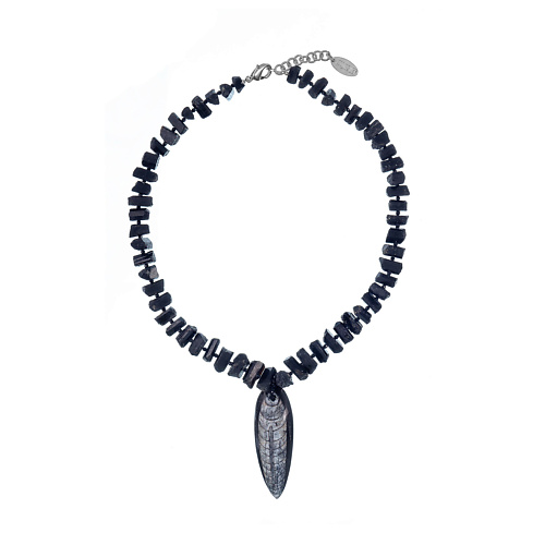 

LANZEROTTI Колье Pianoforte, с ортоцерасом, турмалином и кристаллами, Колье Pianoforte, с ортоцерасом, турмалином и кристаллами