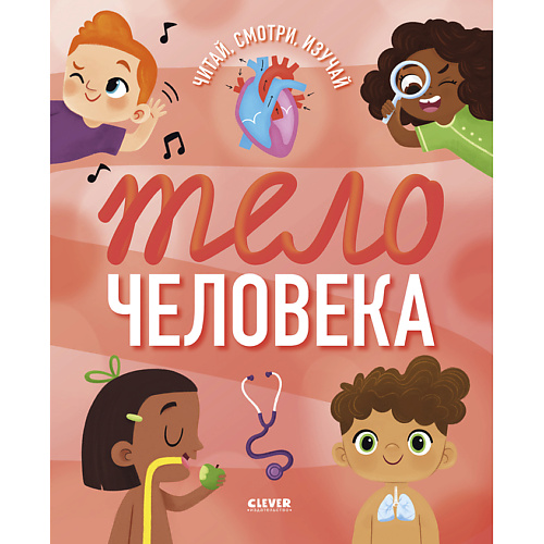 

Сlever CLEVER Книга Удивительные энциклопедии. Тело человека, CLEVER Книга Удивительные энциклопедии. Тело человека
