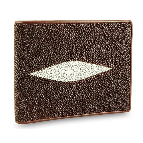 

EXOTIC LEATHER GENUINE PREMIUM ACCESSORIES Большой мужской кошелек из натуральной кожи ската, Большой мужской кошелек из натуральной кожи ската