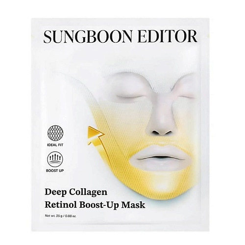 

SUNGBOON EDITOR Подтягивающая гидрогелевая маска Deep Collagen Retinol Boost Up Mask 25, Подтягивающая гидрогелевая маска Deep Collagen Retinol Boost Up Mask