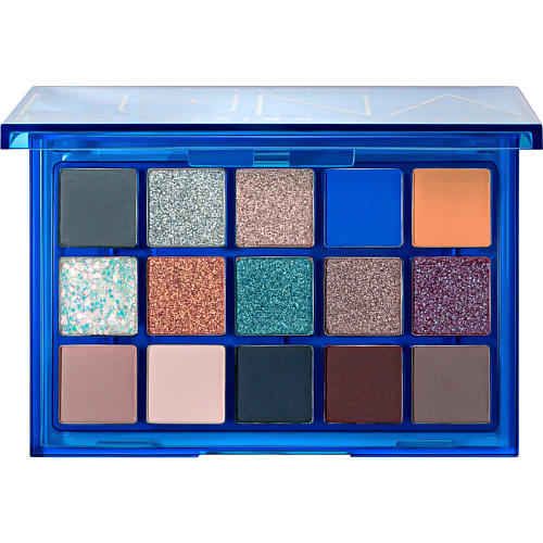 Палетка INFLUENCE BEAUTY Палетка теней MOON из 15 оттенков