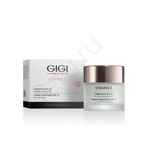 

GIGI Увлажняющий крем для жирной кожи Vitamin E Hydratant for oily skin 50, Увлажняющий крем для жирной кожи Vitamin E Hydratant for oily skin
