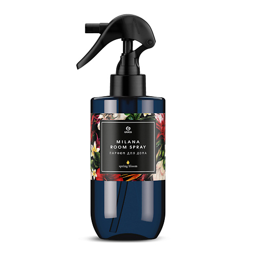 

GRASS Парфюмированный жидкий освежитель воздуха Milana Spring Bloom 300, Парфюмированный жидкий освежитель воздуха Milana Spring Bloom