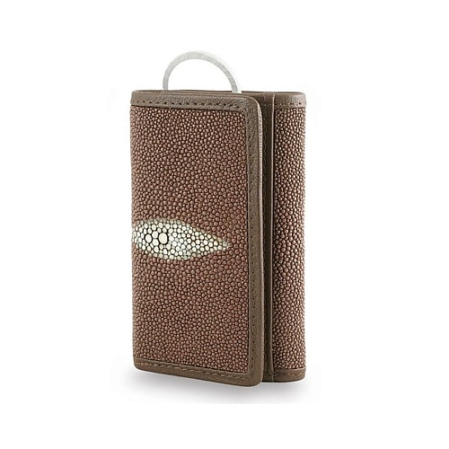 

EXOTIC LEATHER GENUINE PREMIUM ACCESSORIES Классическая ключница для ключей из настоящего ската, Классическая ключница для ключей из настоящего ската