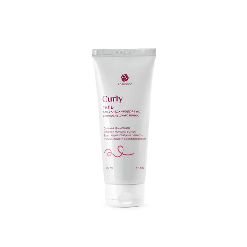 

ADRICOCO Гель для укладки с эффектом мокрых волос CURLY 100, Гель для укладки с эффектом мокрых волос CURLY