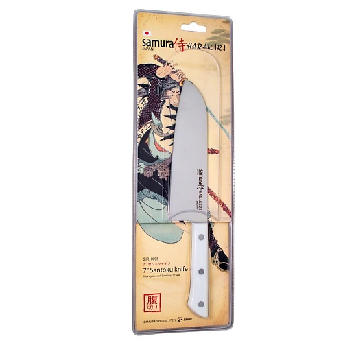 

SAMURA Нож кухонный "HARAKIRI" Сантоку, Нож кухонный "HARAKIRI" Сантоку
