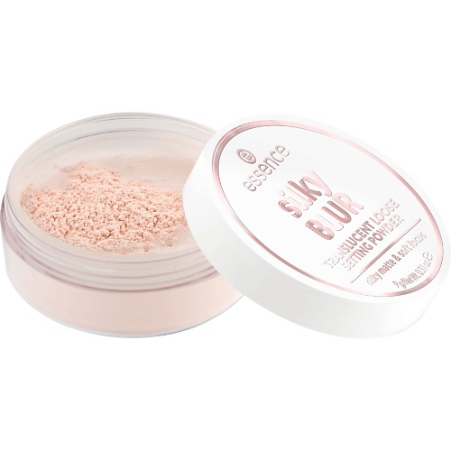 ESSENCE Пудра для лица фиксирующая рассыпчатая silky BLUR TRANSLUCENT LOOSE SETTING POWDER 9