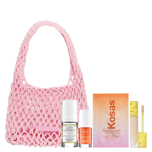 

KOSAS Набор X Sunday Riley Консилер+крем+сыворотка+крем для глаз+сумка, Набор X Sunday Riley Консилер+крем+сыворотка+крем для глаз+сумка