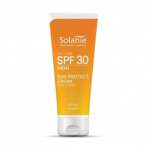 

SOLANIE Солнцезащитный крем для лица и тела, SPF30 125, Солнцезащитный крем для лица и тела, SPF30