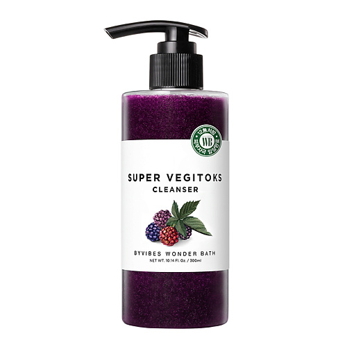 

WONDER BATH Пенка для лица очищающая Cleanser Purple 300, Пенка для лица очищающая Cleanser Purple