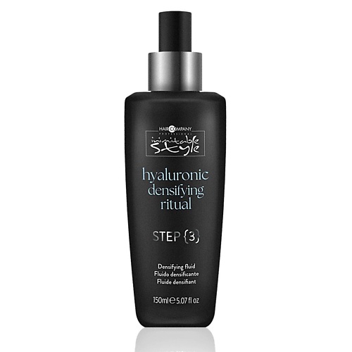 Флюид для ухода за волосами HAIR COMPANY Уплотняющий флюид с гиалуроновой кислотой (Шаг 3) INIMITABLE STYLE