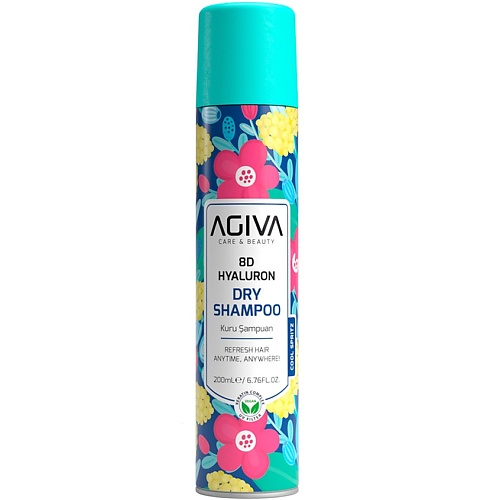 

AGIVA BEAUTY Шампунь сухой для волос 8D Hyoluron 200, Шампунь сухой для волос 8D Hyoluron