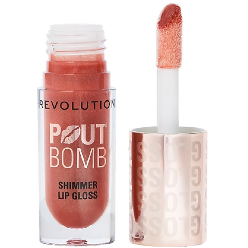 

REVOLUTION MAKEUP MAKEUP REVOLUTION Блеск для губ Pout Bomb Shimmer Lip Gloss, MAKEUP REVOLUTION Блеск для губ Pout Bomb Shimmer Lip Gloss