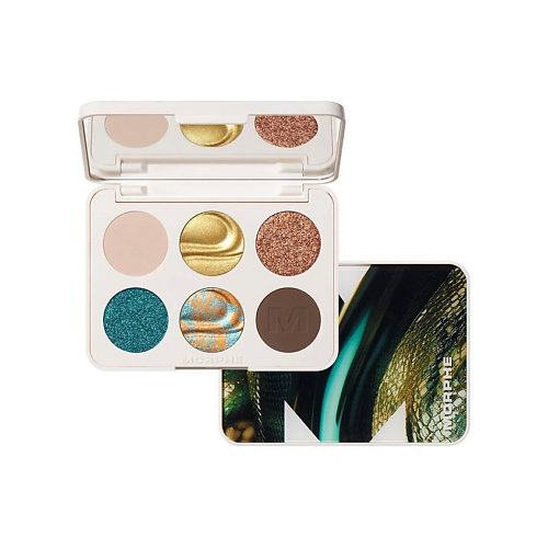 

MORPHE Палетка теней для век Morphe, 6 оттенков, Палетка теней для век Morphe, 6 оттенков