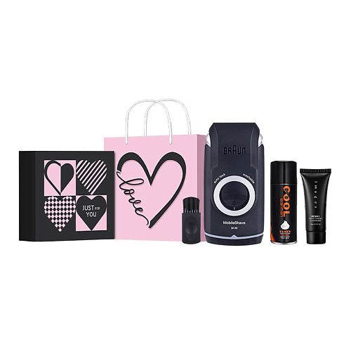 

BRAUN Электробритва M30 + Пена для бритья COOL + Средство для умывания Images, Электробритва M30 + Пена для бритья COOL + Средство для умывания Images