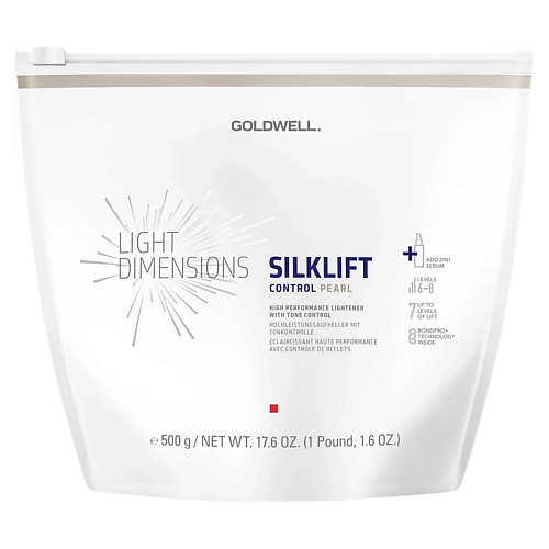 

GOLDWELL Осветляющий порошок для волос Silklift Control Light Dimensions 500, Осветляющий порошок для волос Silklift Control Light Dimensions