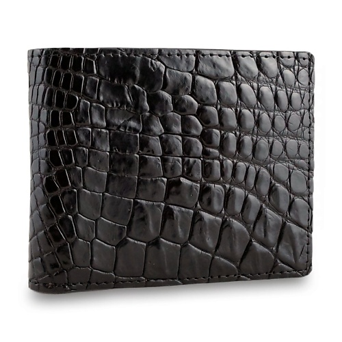 

EXOTIC LEATHER GENUINE PREMIUM ACCESSORIES Кошелек из крокодила с кармашком сзади, Кошелек из крокодила с кармашком сзади