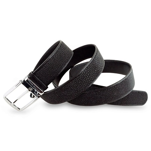 

EXOTIC LEATHER GENUINE PREMIUM ACCESSORIES Классический длинный ремень из кожи ската, Классический длинный ремень из кожи ската