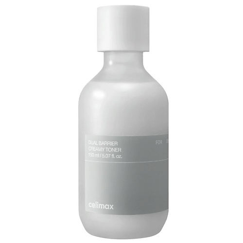 

CELIMAX Барьерный кремовый тонер с комплексом церамидов Dual Barrier Creamy Toner 150, Барьерный кремовый тонер с комплексом церамидов Dual Barrier Creamy Toner