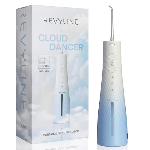 

REVYLINE Портативный ирригатор RL 640 Special Color Edition Cloud Dancer, Портативный ирригатор RL 640 Special Color Edition Cloud Dancer