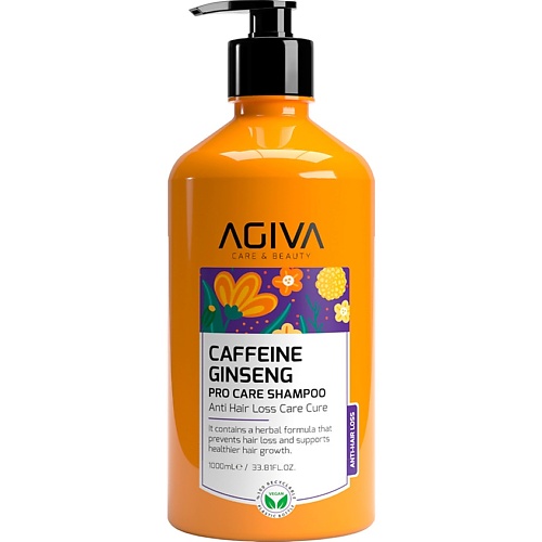

AGIVA BEAUTY Шампунь для волос Caffeine Ginseng Pro Care 1000, Шампунь для волос Caffeine Ginseng Pro Care