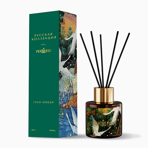 

PERMEGI Диффузор для дома с палочками "Гуси-Лебеди" 50, Диффузор для дома с палочками "Гуси-Лебеди"