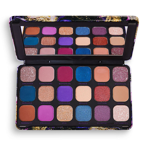 

REVOLUTION MAKEUP Палетка теней для век FOREVER FLAWLESS Utopia, Палетка теней для век FOREVER FLAWLESS Utopia