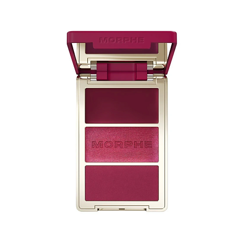 

MORPHE Палетка румян Cheek Thrills Multi-Finish Face Trio, Палетка румян Cheek Thrills Multi-Finish Face Trio