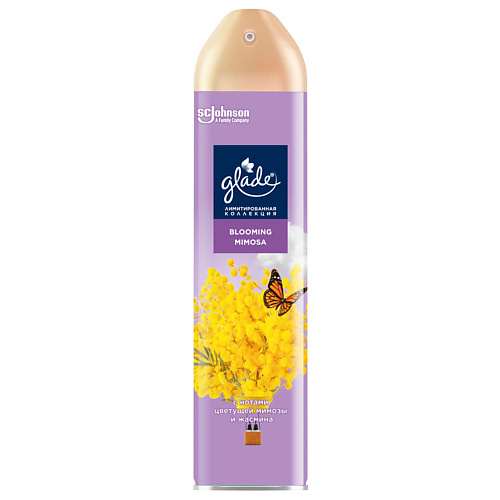 Освежитель воздуха GLADE Освежитель воздуха аэрозоль LTO BLOOMING MIMOSA