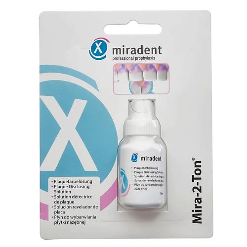 

MIRADENT Раствор для определения зубного налета mira-2-Ton®, Раствор для определения зубного налета mira-2-Ton®