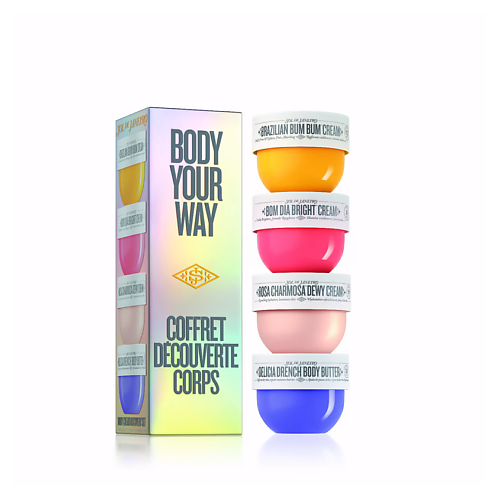 

SOL DE JANEIRO Набор для ухода за телом Your Way Body Cream, Набор для ухода за телом Your Way Body Cream
