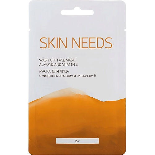 Маска для лица ЛЭТУАЛЬ Маска для лица с миндальным маслом и витамином Е SKIN NEEDS